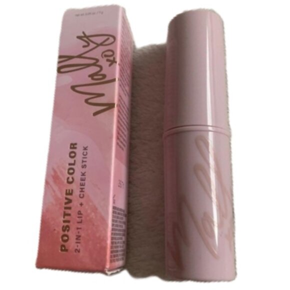 Mally Beauty Positive Color 2-in-1 Lip&Cheek Stick*~Meaningful Mauve 7g NIB - Picture 2 of 8
